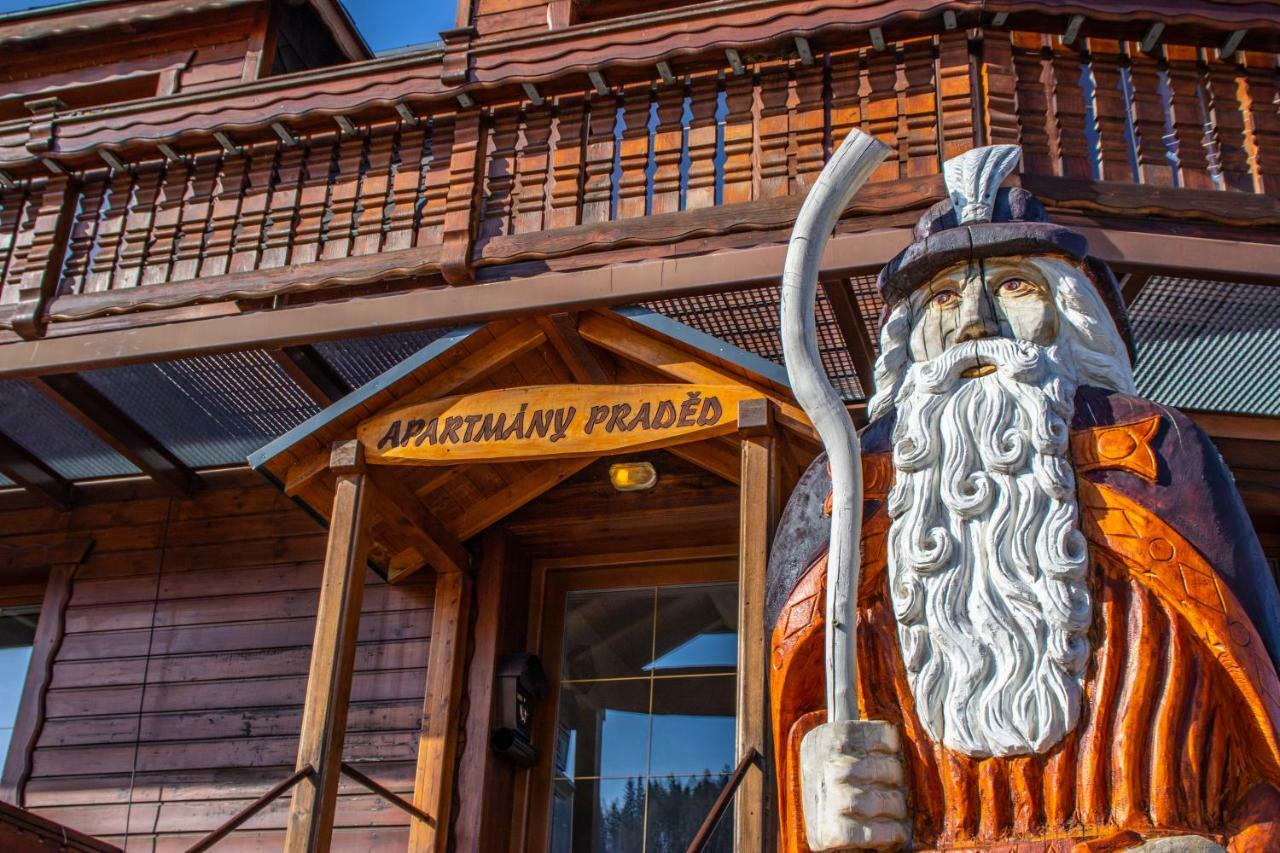 Penzion Praded Malá Morávka Exteriör bild
